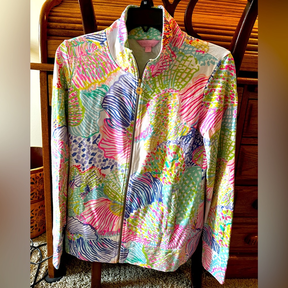 Lilly Pulitzer zip up